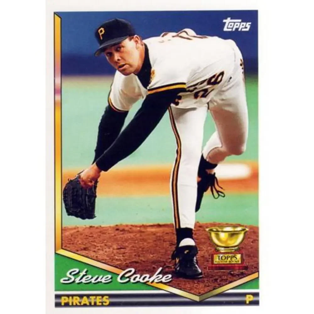 1994 Topps Steve Cooke ASR # 72 Pittsburgh Pirates
